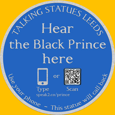 Talking Statues Plaque